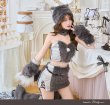 グレー　モデル身長：166cm　着用サイズ：Fサイズ