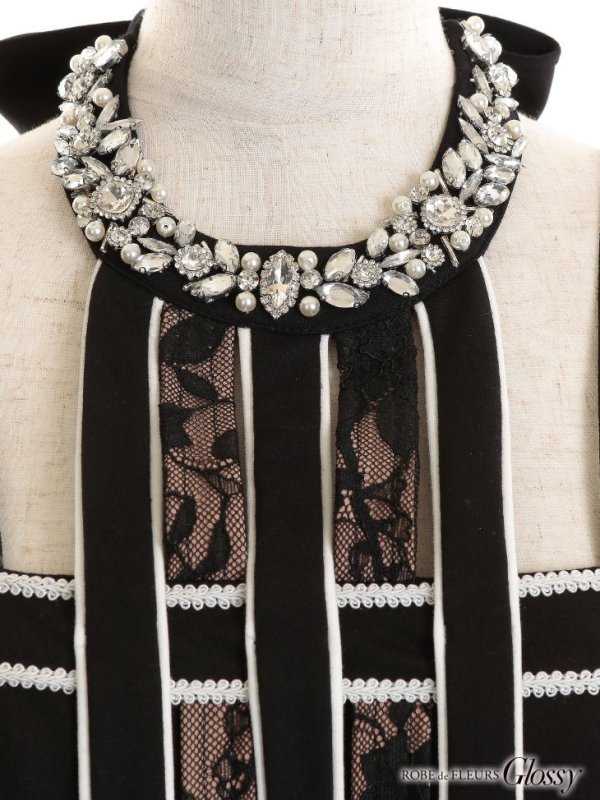 画像6: XSサイズあり【Glossy/グロッシー】ラメリブニット/ タイト/ ストレッチ/ キャミ/ ミニドレス/ キャバドレス[OF08] (6)