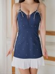 インディゴ　モデル：にじほ　身長：160cm　着用サイズ：Sサイズ