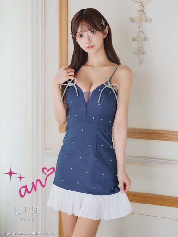 インディゴ モデル:にじほ 身長:160cm 着用サイズ:Sサイズ