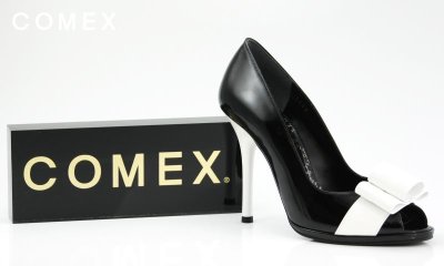 画像3: 【COMEX】３カラー☆オールシーズン使える履きまわし力の高いボリューミーリボンのオープントゥ★☆10.5cm[OF02]