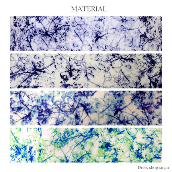 画像15: 【Lip line/リップライン】フェミニンなプリントスカートがcute♪ぺプラムミニワンピキャバドレス[HC03] (15)