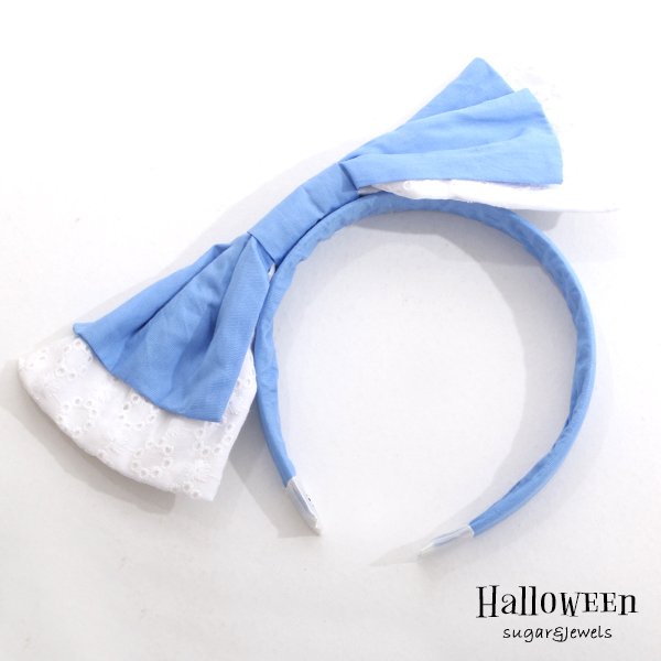 画像2: 【ハロウィンコスプレ/小物】リボンカチューシャ[HC03] (2)