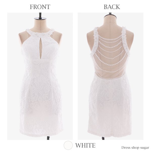 画像10: 【Lip line/リップライン】アメリカンスリーブで大人な女性を演出★胸元カットがSexyなタイトミニキャバドレス★Sサイズ・s6B1609[HC03] (10)