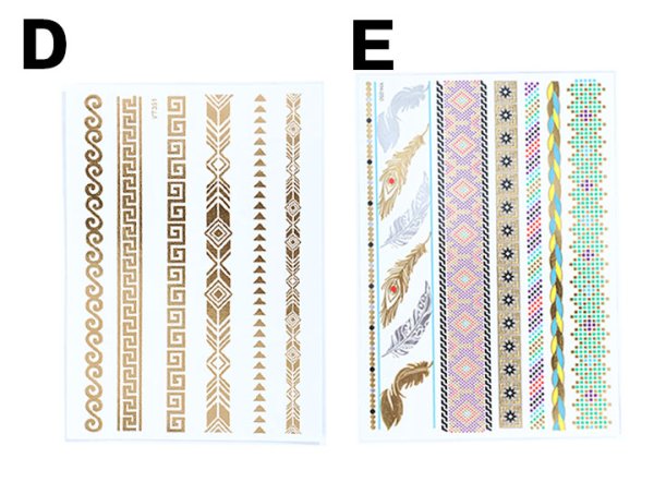 画像3: 【即日発送】【ビキニ】【タトゥーシール】フェスやイベントに必須の新感覚アクセ★[HC03] (3)