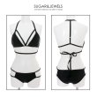画像8: SALE！【ビキニ】【水着】【2サイズ / 3カラー】大胆なカットがかっこいい！トライアングルビキニ[YMT] (8)