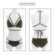 画像9: SALE！【ビキニ】【水着】【2サイズ / 3カラー】大胆なカットがかっこいい！トライアングルビキニ[YMT] (9)