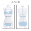 画像10: SALE！【ビキニ】【水着】【2サイズ / 3カラー】大胆なカットがかっこいい！トライアングルビキニ[YMT] (10)