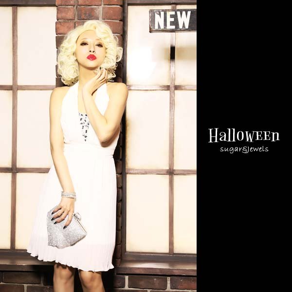 ハナヒラページ♡ハロウィンドレス♡ハンドメイド♡ SALE!!】【即日発送】【ハロウィン】 マーメイドレースチャイナ