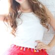 画像9: 【値下げ！】【ハロウィンコスプレ】フェスにも使えるカラフルフリンジタンクトップ[YMT] (9)