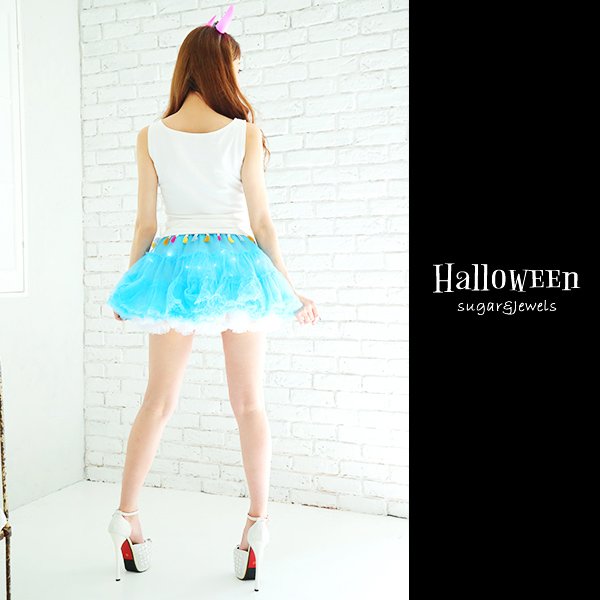 画像8: 【SALE!!】【ハロウィンコスプレ】フェスにも使えるカラフルフリンジタンクトップ[HC03] (8)