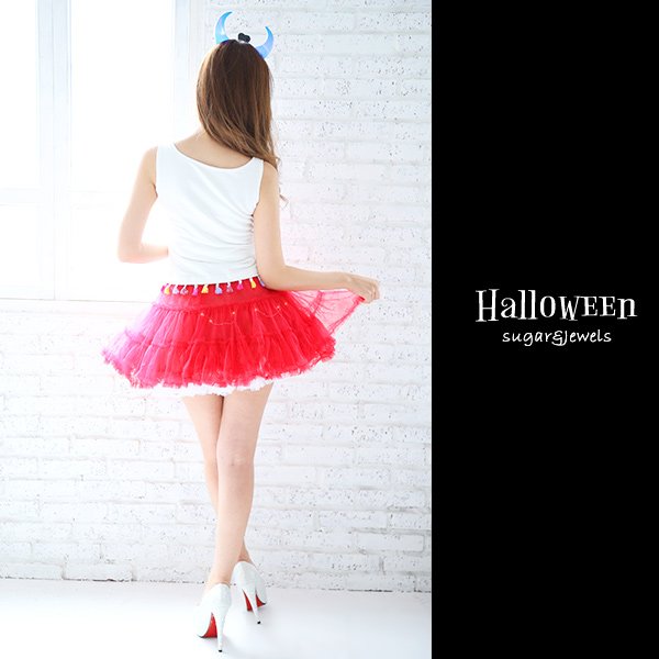 画像7: 【SALE!!】【ハロウィンコスプレ】フェスにも使えるカラフルフリンジタンクトップ[HC03] (7)