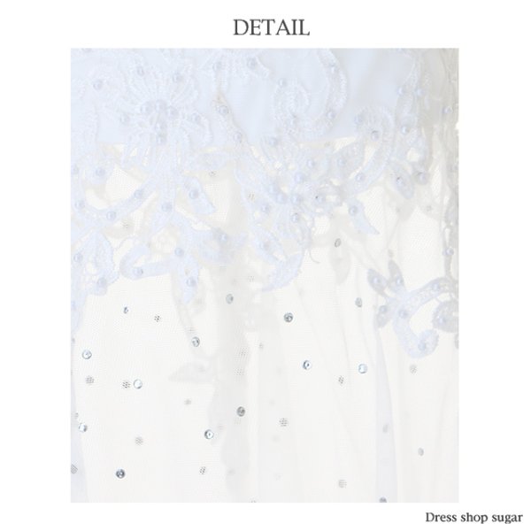 画像10: 【Lip line/リップライン】ケミカルレース/ベア/ロング/キャバドレス[HC03] (10)