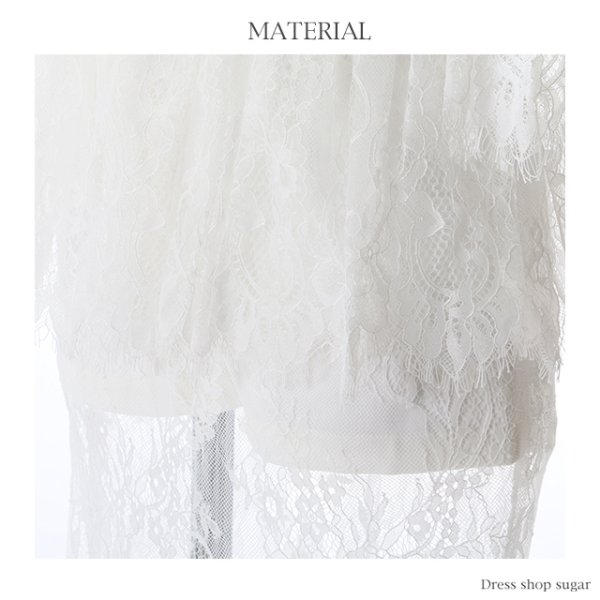 画像13: Lサイズあり【Alice/アリス】フルレース/ぺプラム/インナーショーパン/キャバドレス【HC03】 (13)