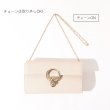 画像5: 【BAG】2WAY/ チェーン/ フェイクレザー/ フォーマル/ ハンドバッグ【3カラー】[OF04] (5)