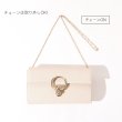 画像5: 【BAG】2WAY/ チェーン/ フェイクレザー/ フォーマル/ ハンドバッグ【3カラー】[OF02] (5)