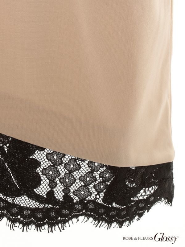 画像12: 新色追加!!【Glossy/グロッシー】アシンメトリー/レースドッキング/タイト/キャバドレス【HC02】 (12)