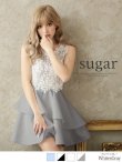 画像5: 新色追加!! sugarオリジナルカラー!!【Jessica/ジェシカ】フラワーレース/フリルスカート/ミニドレス /キャバドレス【HC03】 フリーサイズ (5)