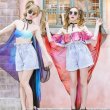 画像8: 【値下げ！】【ハロウィン】フェスにもオススメ！インスタ映え確実な蝶々コスプレ【フリーサイズ/2カラー】（S709OMBRE BxP_BxBL）[YMT] (8)
