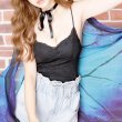画像6: 【値下げ！】【ハロウィン】フェスにもオススメ！インスタ映え確実な蝶々コスプレ【フリーサイズ/2カラー】（S709OMBRE BxP_BxBL）[YMT] (6)