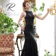 画像3: 【ANGEL R PREMIUM】ノースリーブ/メッシュ/高級ライン/ロング/ミニドレス /キャバドレス long[OF2] (3)