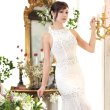 画像1: 【ANGEL R PREMIUM】ノースリーブ/メッシュ/高級ライン/ロング/ミニドレス /キャバドレス long[OF2] (1)