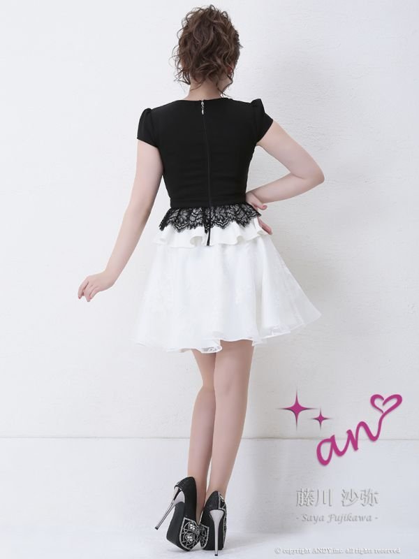 画像11: 【an/アン】セットアップ/ クロスデザイン/ フレア/ キャバドレス[OF05] (11)