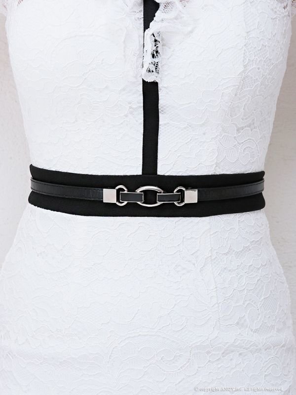 画像7: 【an_selection_Vol.18掲載商品】総レース/ チョーカー/ フリル/ キャバドレス[OF05] (7)