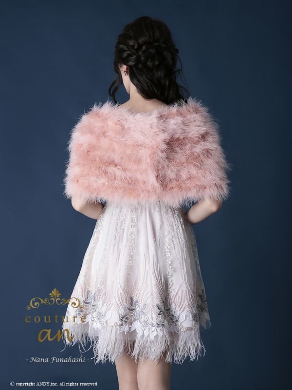 画像15: 【KANSAI COLLECTION 2019 A/W　出展商品】【couture an】マラボー/ファー/ショール[OF05] (15)