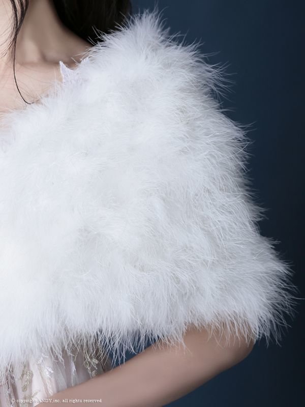 画像5: 【KANSAI COLLECTION 2019 A/W　出展商品】【couture an】マラボー/ファー/ショール[OF05] (5)