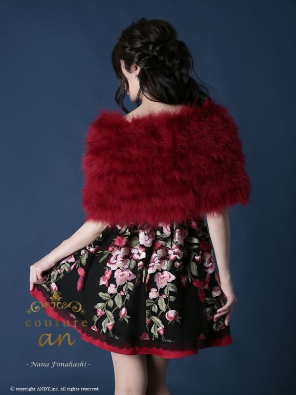 画像20: 【KANSAI COLLECTION 2019 A/W　出展商品】【couture an】マラボー/ファー/ショール[OF05] (20)