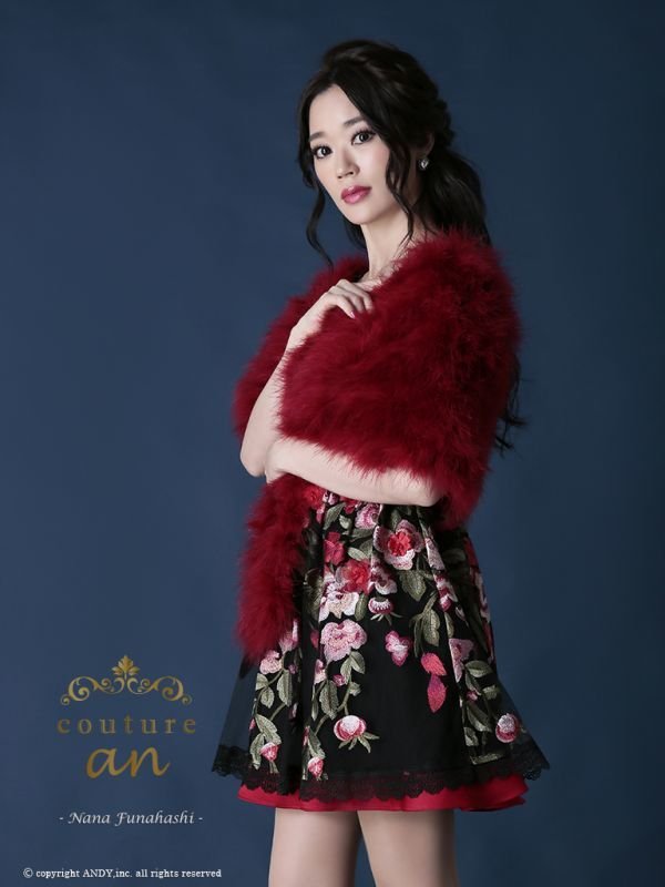 画像19: 【KANSAI COLLECTION 2019 A/W　出展商品】【couture an】マラボー/ファー/ショール[OF05] (19)