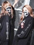 画像1: 【値下げ！】【即日発送】黒ギャングコスプレセット【ハロウィン2点セット】[YMT] (1)