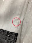 画像10: 訳あり商品☆刺繍ほつれ☆【ROBE de FLEURS/ローブドフルール】 リボンネック/ オフショルダー/ 切替/ レーススリーブ/ タイト/ キャバドレス[OF2] (10)