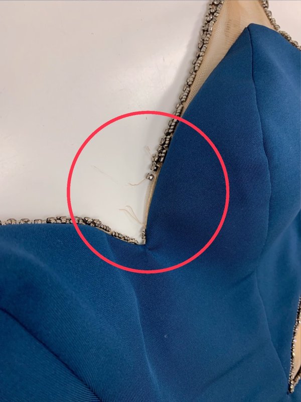 画像7: 訳あり商品☆ビジュー取れ☆【ANGEL R/エンジェルアール】ダイヤ/ カッティングシアー/ タイト/ ミニドレス/ キャバドレス[OF2] (7)