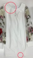 画像6: 訳あり商品☆汚れなど☆【ANGEL R/エンジェルアール】フラワー/ フレアスリーブ/タイト/ ミニドレス/ キャバドレス/[OF2] (6)