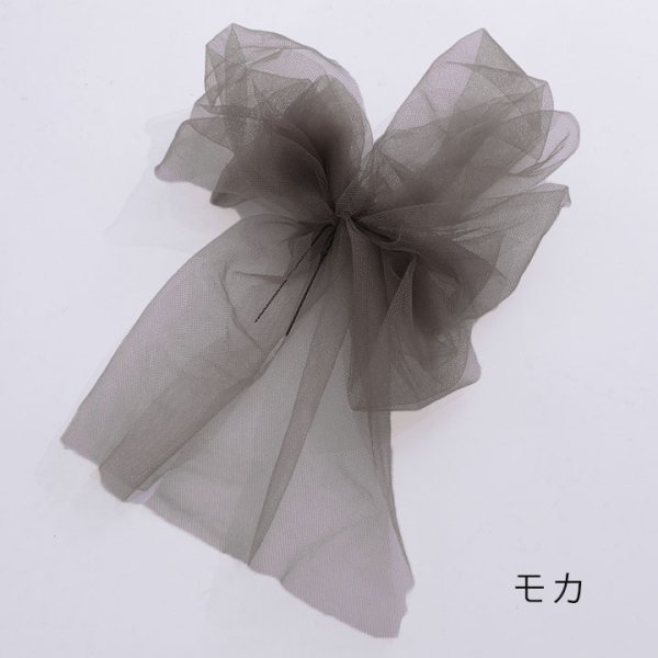 画像5: 【浴衣小物】チュールリボンコサージュ【4カラー】[YMT] (5)