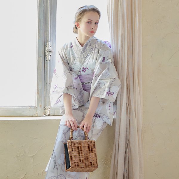 画像8: ラタン編み長方形カゴバッグ[YMT] (8)