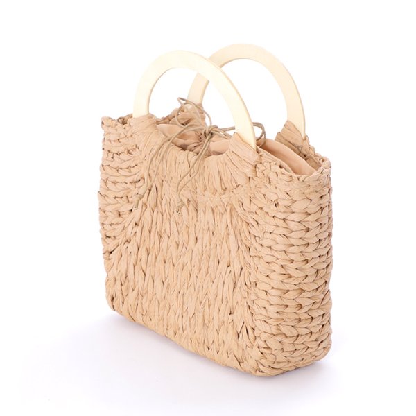 画像2: レディース手編みカゴバッグ[YMT] (2)