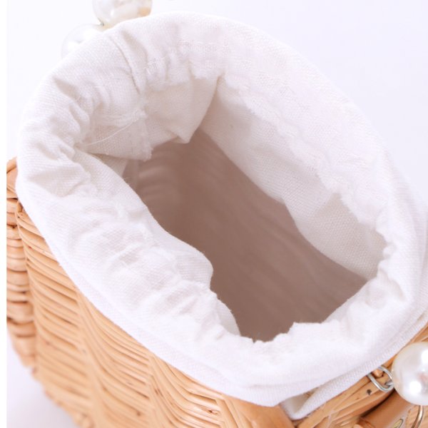 画像6: 【即日発送】パールスクエアカゴバッグ[YMT] (6)