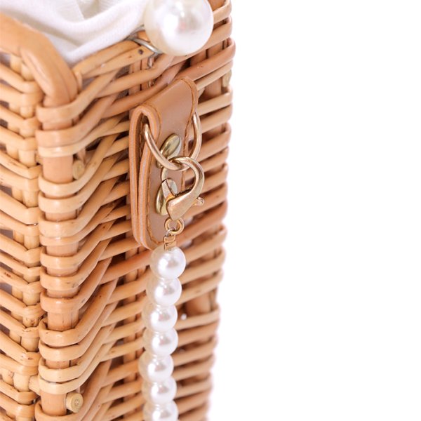 画像8: 【即日発送】パールスクエアカゴバッグ[YMT] (8)