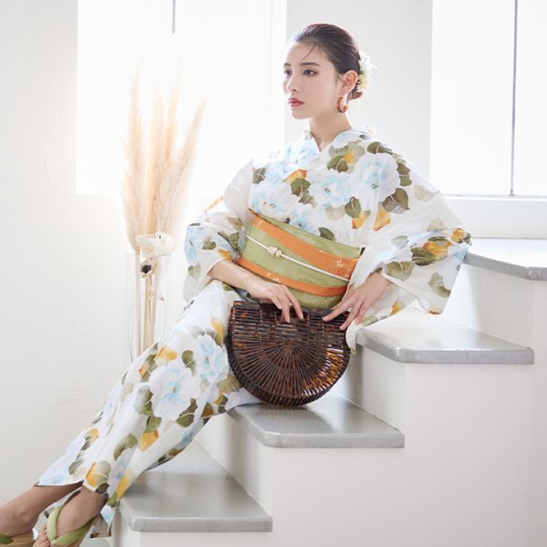 画像9: べっ甲ハーフラウンドバッグ[YMT] (9)