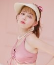 画像1: 【即日発送】【ビキニ】【水着小物：帽子】サンバイザー[YMT] (1)