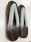 画像4: 訳あり☆鼻緒部分に汚れあり☆【即日発送】【浴衣小物】くすみカラーの無地下駄 単品 [OF01] (4)