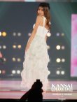 画像3: 【まいか/関西コレクション着用】XSサイズあり【ROBE de FLEURS/ローブドフルール】ショルダーリボン/ バルーン/ フリル/ フレア/ ワンピース/ ミディアムドレス/ キャバドレス[OF08] (3)