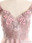 画像16: 【ROBE de FLEURS/ローブドフルール】立体フラワー/ パールチュール/ フレア/ ミニドレス/ キャバドレス[OF2] (16)