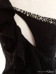 画像17: 【ROBE de FLEURS Glossy/ローブ・ド・フルール グロッシー】チュール切替/ アシンメトリー/ タイト/ キャバドレス[OF2] (17)