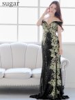 画像7: 【JEAN MACLEAN/ジャンマクレーン】スパンコール/ オフショル/ デザイン刺繍/ スリット/ ロング/ キャバドレス long[OF2A] (7)