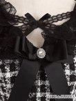 画像6: 【ROBE de FLEURS/ローブドフルール】チェックツイード/ リボン/ タイト/ ミニドレス/ キャバドレス[OF2] (6)