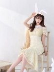 画像10: 【値下げ！】【即日発送】バニーレースワンピースコスプレ/マーメイドスカート【sugar nineハロウィン3点セット】【S-Lサイズ/2カラー】(SU220153)[YMT] (10)